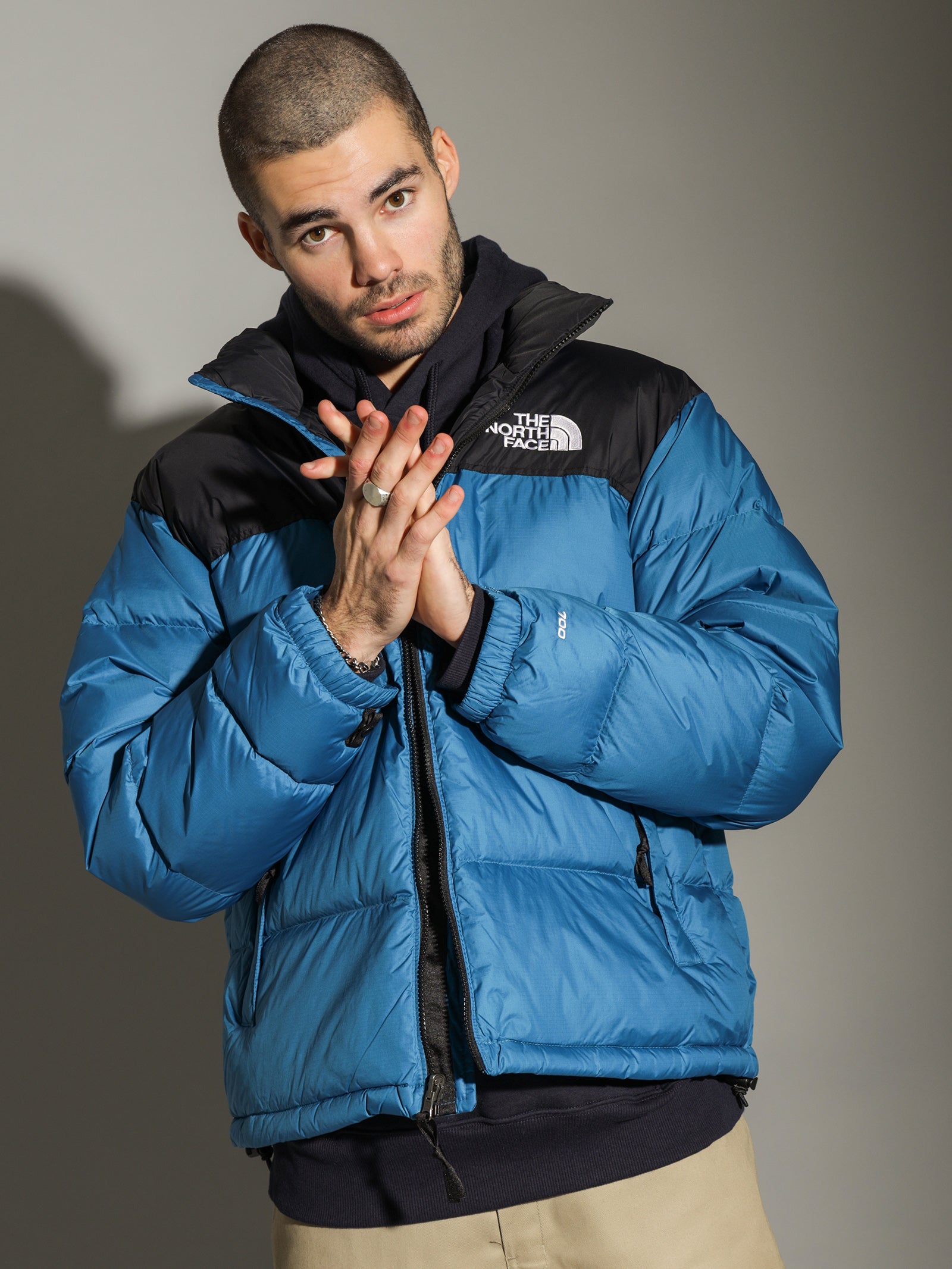 The north face 1996 sales retro nuptse jacket tnf blue