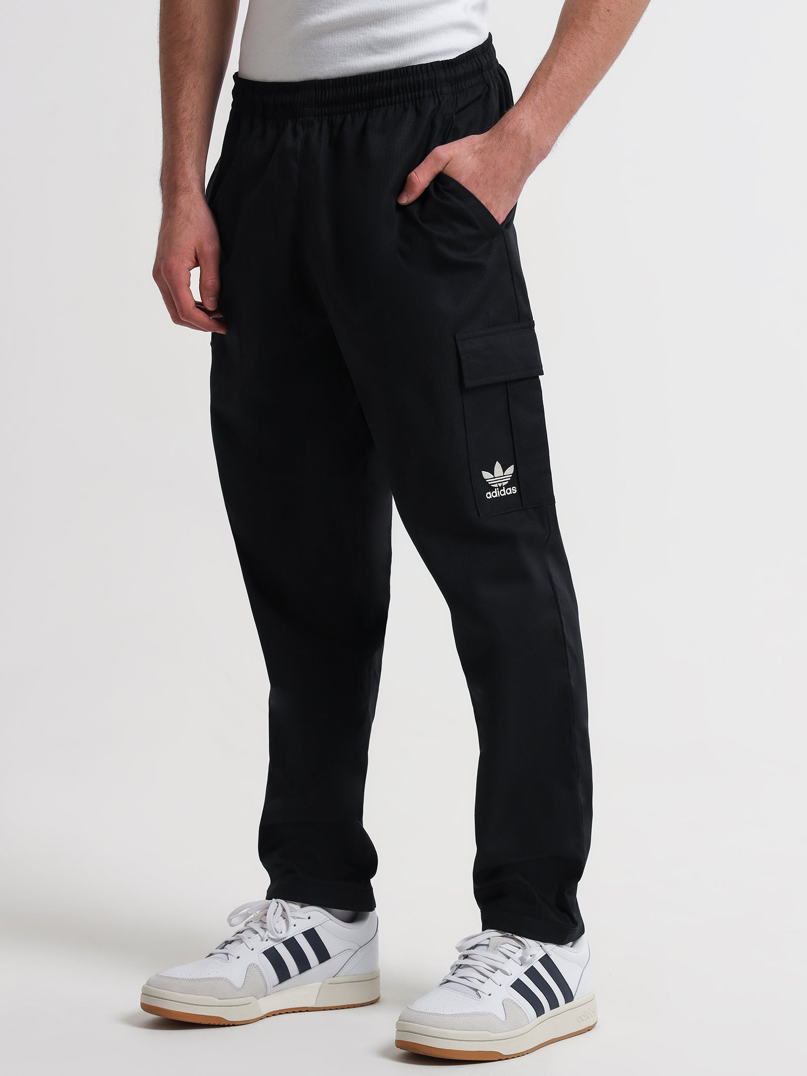 adidas Twill Cargo Pants - Black | adidas Australia